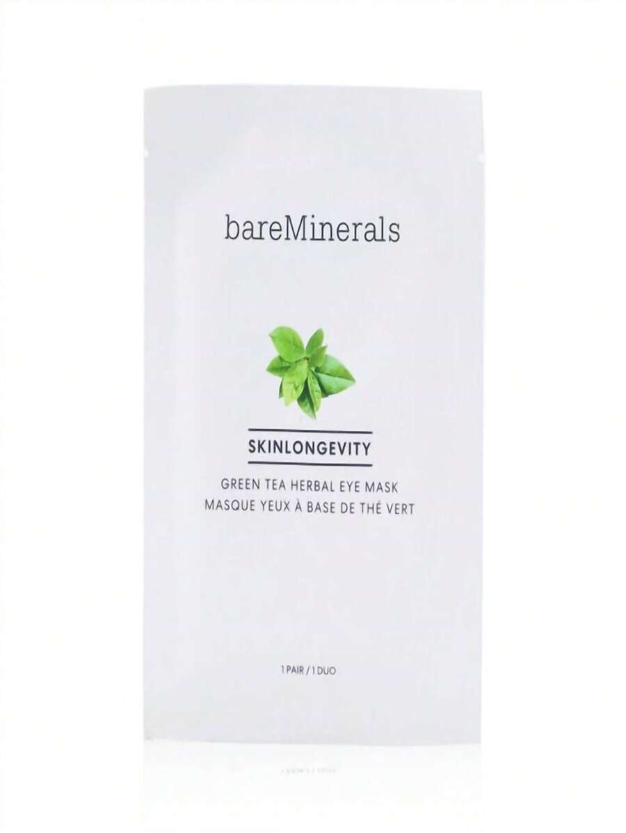 Bare Minerals Skinlongevity Green Tea Herbal Eye Mask 6 Pairs SHEIN USA