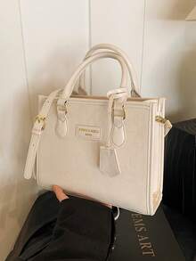 BELLEBORG Túi xách nữ công sở thanh lịch kết cấu mờ & Túi đeo vai, thích hợp cho phụ nữ sử dụng hàng ngày - Xem 8