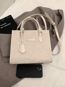 BELLEBORG Túi xách nữ công sở thanh lịch kết cấu mờ & Túi đeo vai, thích hợp cho phụ nữ sử dụng hàng ngày - Xem 9