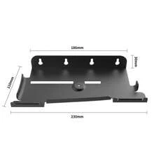 1 Set P5 SLIM Console Wall Mount Holder + 2 Controller/Headset Hangers, Simple Installation, Suitable For P5 Slim Console And P5 Original Controller Or Headphones - Multicolor - View 6