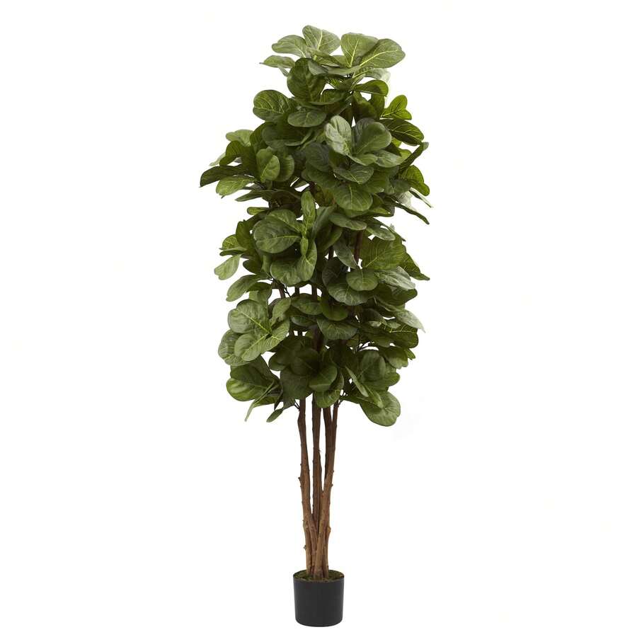 Realistic 72Inch Fiddle Leaf Fig Tree With 270 Leaves, Perfect Gift