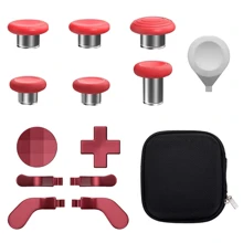 DATA FROG DATA FROG Metal D-Pad Trigger Paddles Replacement Thumbstick For Xb Ox One Eli Te Controller Series 2 Parts Repair Kit Accessories