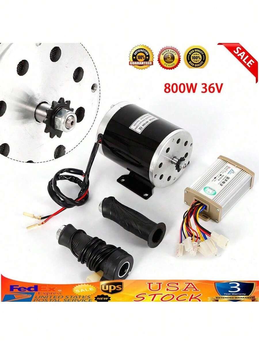 ZhdnBhnos ZhdnBhnos LINSIE 36V 800W Electric Brushed Motor Kit E