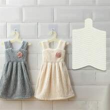 10 件/包可爱耐用婴儿/儿童衣架，日托衣柜收纳架，理想的儿童必需品 - 彩色 - 查看 2