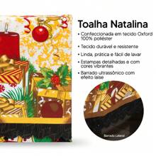 Beautiful Festive Christmas Tablecloth CHRISTMAS 4.00m X 1.40m 6 Places Oxford And Plain - 16 - 查看 5