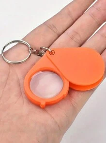Móc khóa kính lúp mini cầm tay - 8 chiếc móc khóa kính lúp có thể gập lại, kính mini dành riêng cho người cao tuổi, siêu nét, chống biến dạng, thích hợp cho người cao tuổi và công cụ hỗ trợ đọc sách - Nhiều màu - Xem 3