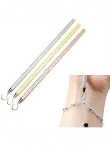 1/2Pcs Ferramenta versátil para fixação de joias, pulseira de liga, colar e pulseira de relógio auxiliar para fechamento fácil, ferramenta auxiliar para pulseira de aço inoxidável, dispositivo para fixação de joias vintage, auxílio para aplicação de pulseira sem esforço