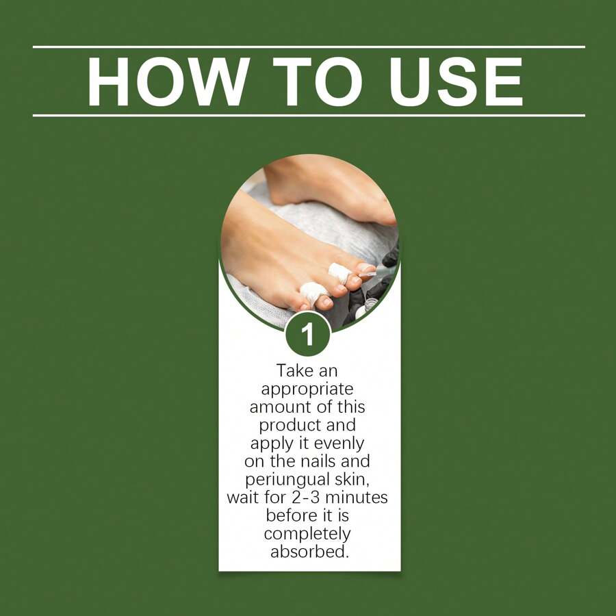 Nail Repair Serum Repairs Damaged, Discolored, Cracked Nails Restores