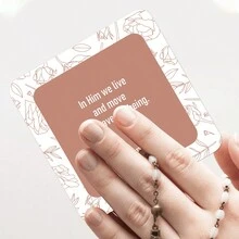 60pcs Uplifting Bible Verse Cards - Inspirational Mini Scripture & Quote Cards, Encouragement Cards, Positive Affirmation Cards For Prayer And Gratitude - Perfect Gift For Friends, Family - Multicolor - View 4