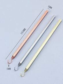 1/2pcs Jewelry Fastening Tool Set - Flat Nose Pliers & Serrated Teeth For Bracelets, Necklaces, Watches,Stainless Steel Bracelet Fastener Helper, Jewelry Helper Bracelet Clasp Helper, Portable Bracelet Tool Jewelry And Hooking Equipment Bracelet Attachment Tool, - Quick Put-On & Take-Off Aid