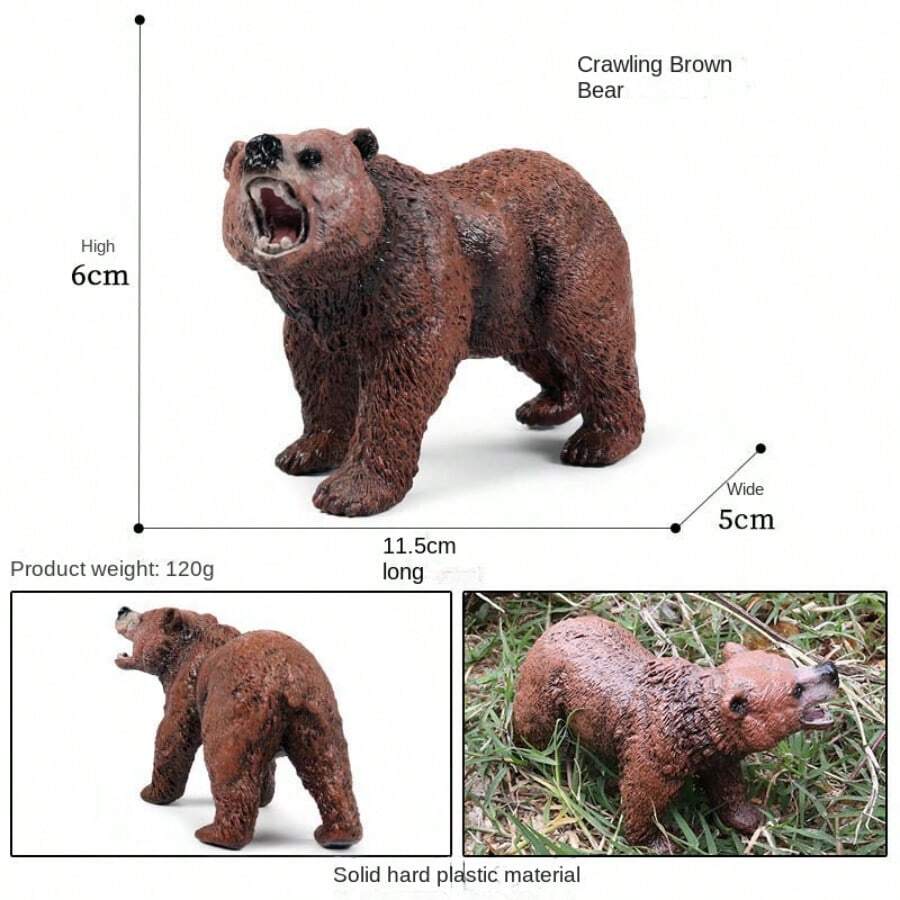 Solid Lifelike Animal Models Dinosaur Solid Plastic Toy Models Elephant