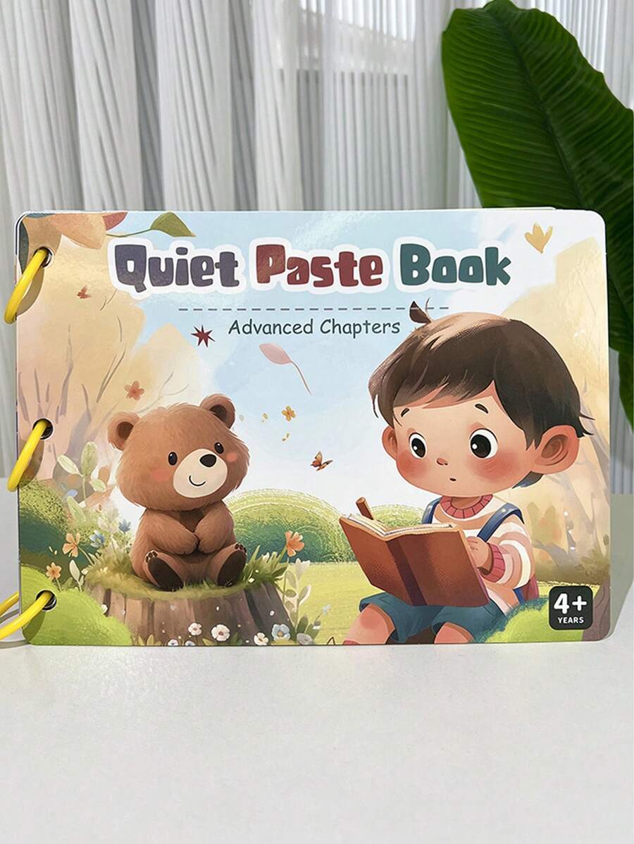 Children Hand Tear Sticker Book Baby Enlightenment Quiet Book Baby