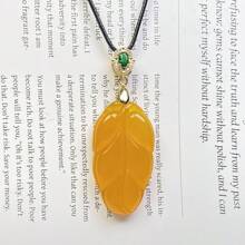 1Pc Natural Crystal Agate Leaf Pendant, Quartz Gem Necklace, Sweater Chain, Chakra Fashion Pendant, All Hand-Carved, Men's And Women's Fashion Pendant, Meaning Peace, Freedom, Wealth, Family Happiness, Suitable For Family Gifts, Christmas And Various Holiday Party Gifts, Crystal Gifts (Random Gifts: Lanyard, Gift Box) - Leaves - View 27