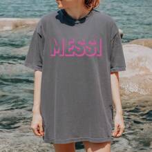 OUTLINE Miami Futbol Vintage Soft Unisex T-Shirt - 胡椒 - 查看 5