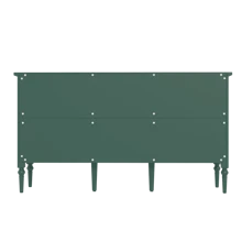 Aparador buffet vintage con 4 puertas, gabinete de almacenamiento moderno de mediados de siglo de 59", mueble aparador decorativo, mesa consola para la sala de estar, la cocina y el comedor