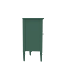 Aparador buffet vintage con 4 puertas, gabinete de almacenamiento moderno de mediados de siglo de 59", mueble aparador decorativo, mesa consola para la sala de estar, la cocina y el comedor