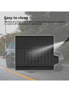 Boot Liner For Range Rover Sport 2014-2022 L494,TPE All Weather Custom Boot Car Mat,Waterproof,Anti-Slip,Easy To Clean,Boot Mats Accessories - Black - View 4