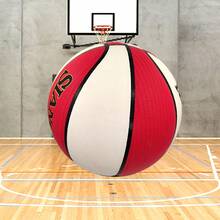 SIANGON Basketball Gift For Women, PU Basketballs With Dotted Surface, Anti-Slip & Moisture Wicking, Soft Texture, Sports Training - Red and White - View 6