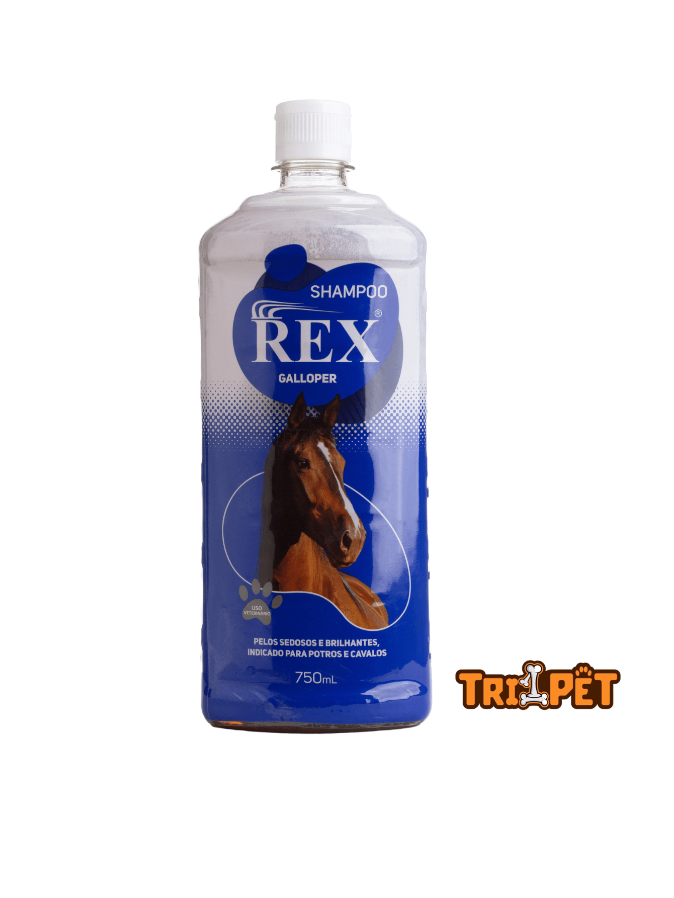 Horse Hair Growth Shampoo For Rex Galloper Horses 750 Ml Large