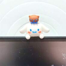 1pc Doll Stereo Soft Glue Motorcycle Doll DIY Small Accessories Car Decoration Mobile Phone Case Computer Display Decoration, Christmas, Thanksgiving, Valentine's Day New Year Gift Decoration [Stock, Wholesale]