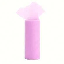 Rollo de tela de tul de 25 yardas y 6 pulgadas para DIY Tutu Falda Decoración de la fiesta de bodas Suministros de manualidades Decoraciones de la fiesta de bienvenida al bebé de la niña