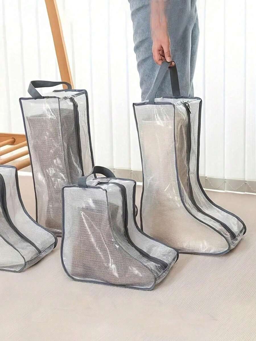 1 件优质防尘防潮鞋子收纳袋，适用于运动鞋和靴子 - 防护、透气、节省空间 - 非常适合旅行、衣柜整理和鞋子保护正装裤子鞋子牛仔裤靴子裙子