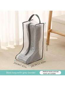 1 件优质防尘防潮鞋子收纳袋,适用于运动鞋和靴子 - 防护、透气、节省空间 - 非常适合旅行、衣柜整理和鞋子保护正装裤子鞋子牛仔裤靴子裙子 - 彩色 - 查看 7