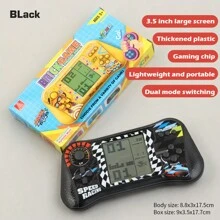 1 pieza Consola de juegos electrónica portátil de rompecabezas para niños, juguete educativo temprano estimulante cognitivo - Multicolor - Ver 13