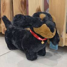 1 件 30 厘米/11.81 英寸可爱腊肠犬毛绒玩具，圣诞节和感恩节礼物，家居装饰 - 彩色 - 查看 8