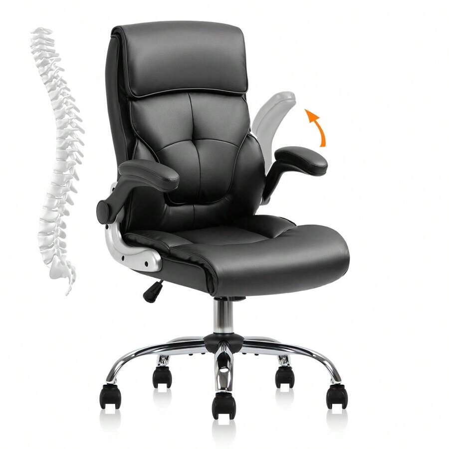 YAMASORO Ergonomic Executive Office Chair With Lumbar Support, Home