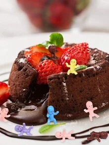 40 món đồ trang trí bánh hình búp bê thiên thần Cupid, đồ trang trí bánh hình búp bê góc nhỏ dễ thương, dụng cụ trang trí bánh tự làm có thể tái sử dụng. - màu latin - Xem 2