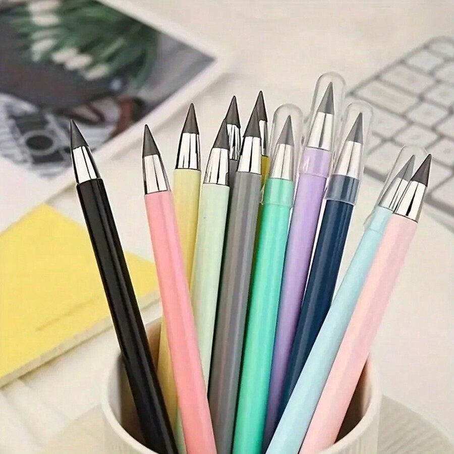 1 Unlimited Pen With BuiltIn Eraser No Need To Sharpen, Durable