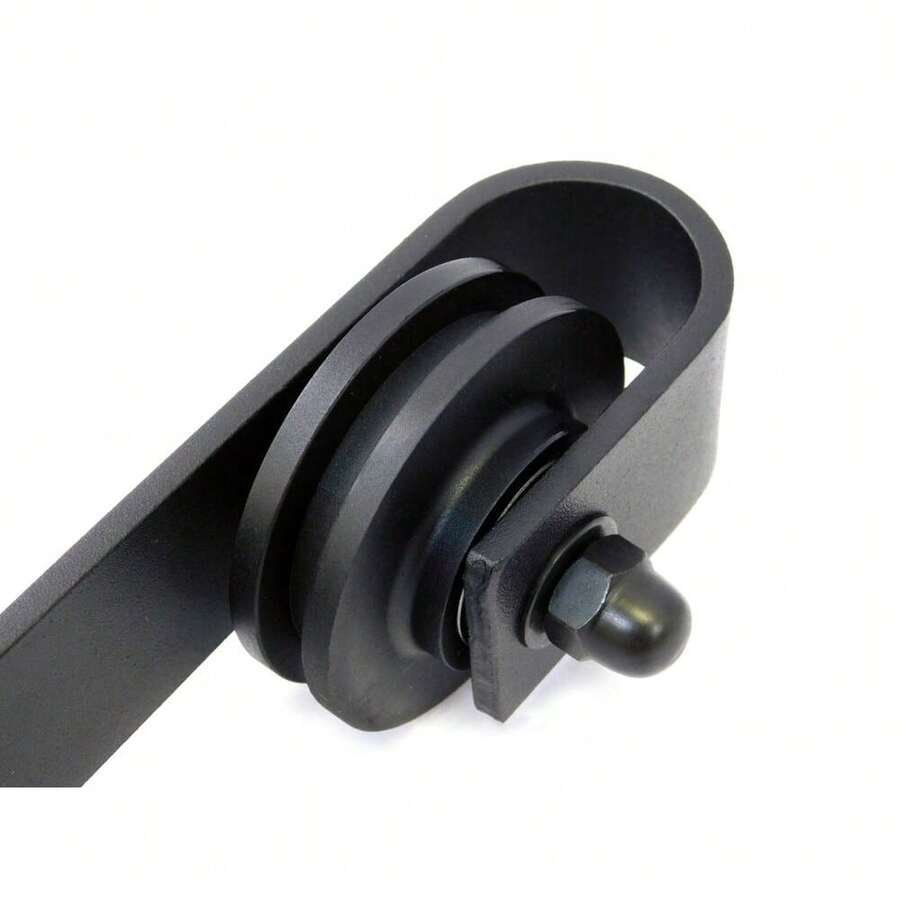 6.6FT Sliding Barn Door Hardware Kit Modern Closet Hang Style Track