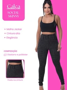 Women Pants - 灰色 - 查看 4