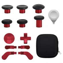DATA FROG DATA FROG Metal D-Pad Trigger Paddles Replacement Thumbstick For Xb Ox One Eli Te Controller Series 2 Parts Repair Kit Accessories