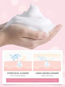 LAIKOU Japan Cherry Blossom Moisturizing Skincare Gift Set (Includes: 50g Japan Cherry Blossom Facial Cleanser, 100ml Japan Cherry Blossom Toner, 100ml Japan Cherry Blossom Essence Water, 17ml Japan Cherry Blossom Serum, 25g Japan Cherry Blossom Moisturizer, 15g Japan Cherry Blossom Eye Cream, And 30g Japan Cherry Blossom Hand Cream), Moisturizing And Soothing For Skin, Deeply Nourishing, Suitable For Travel, Camping, Hiking, Mountaineering, Outdoor Activities - 7-piece Set With Hand Cream - View 7