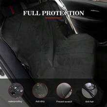 Waterproof Car Rear Back Seat Cover Pet Dog Auto Protector Non-Slip Hammock Mat - Black - View 9