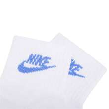 Nike U NK NSW EVRY ESSENTIAL ANKLE 襪子男士運動襪三雙裝女襪中幫足球襪透氣籃球襪 DX5074-911 - 白色 - 查看 11