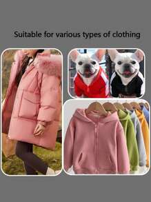 1 件 5# 树脂拉链彩色开口长拉链 DIY 替换修理缝纫服装外套裁缝工艺配件 50 厘米 - 彩色 - 查看 5