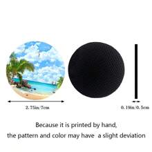 2 Stücke Baum Muster Absorbent Auto Cup Untersetzer, stylisch & langanhaltend, schnell trocknend, rutschfeste Auto Becherablage