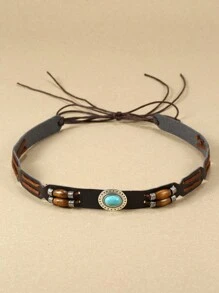 2 szt. Unisex haftowany kapelusz przeciwsłoneczny z motywem głowy bydła, kapelusz kowbojski/kowbojski, kapelusz plażowy boho, miękki filcowy kapelusz fedora, swobodny kapelusz z włókna poliestrowego na każdą porę roku