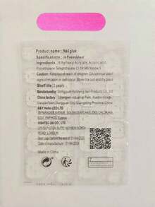 24 件丝带点缀细高跟假指甲，优雅的法式指甲配丝带装饰，跨境 - 無色 - 查看 5