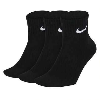 Nike EVERYDAY LTWT ANKLE 3PR 男襪女襪三雙裝跑步訓練休閒襪時尚透氣運動舒適襪 SX7677-010
