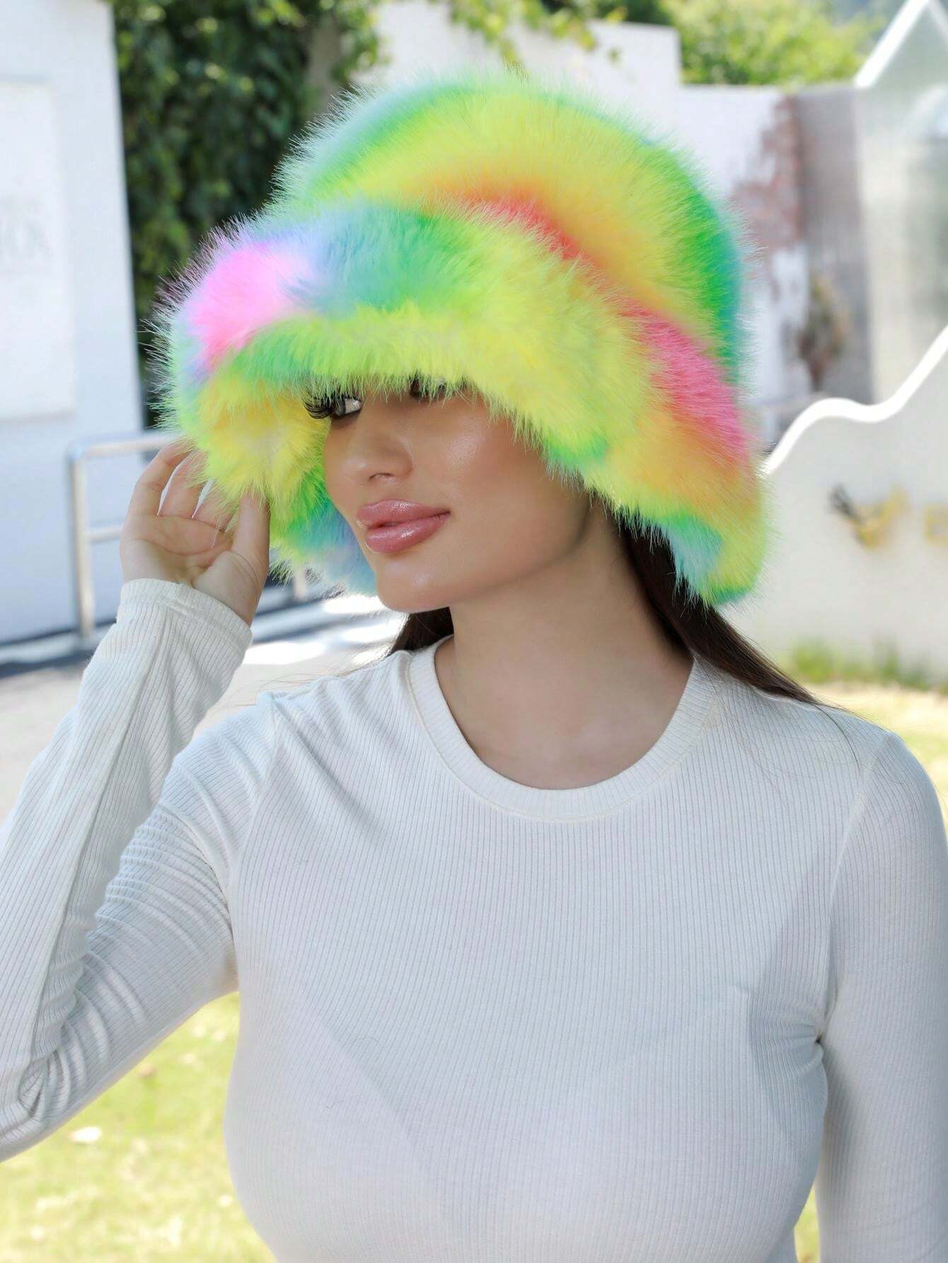 Gorro De Invierno Mujer Estilo Cossack ¡Piel Sintética Elegante Y Abrigada!