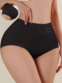 High Waist Seamless Briefs For Women, Comfortable Thin Shaping Panties