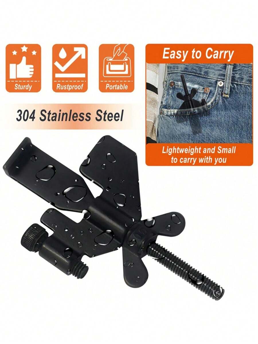 Door Stopper Alarm, Portable AntiWolf Security System For Female