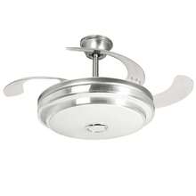 Adir Ventilador De Techo Retractil Con Bocina y Luz 12710 - Gris - Ver 7