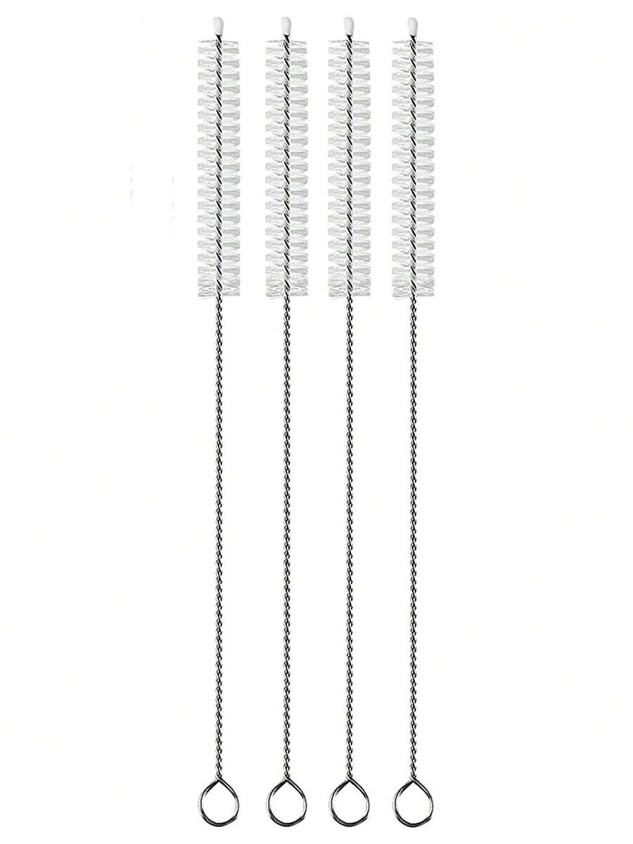 4 件装吸管清洁刷，适用于水瓶、杯子、吸管、家居清洁刷套装 - 彩色 - 查看 1