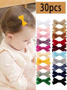 6/11/15/25/30 Kẹp tóc hình con bướm cho trẻ em để đeo hàng ngày với nhiều màu sắc ngẫu nhiên - Nhiều màu - Xem 11