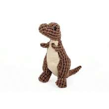 Cats And Dogs Pet Plush Dinosaur Toys Indestructible Plush Dinosaur Chew Toys Squeaky Stuffing Pet Supplies For Small Big Dogs